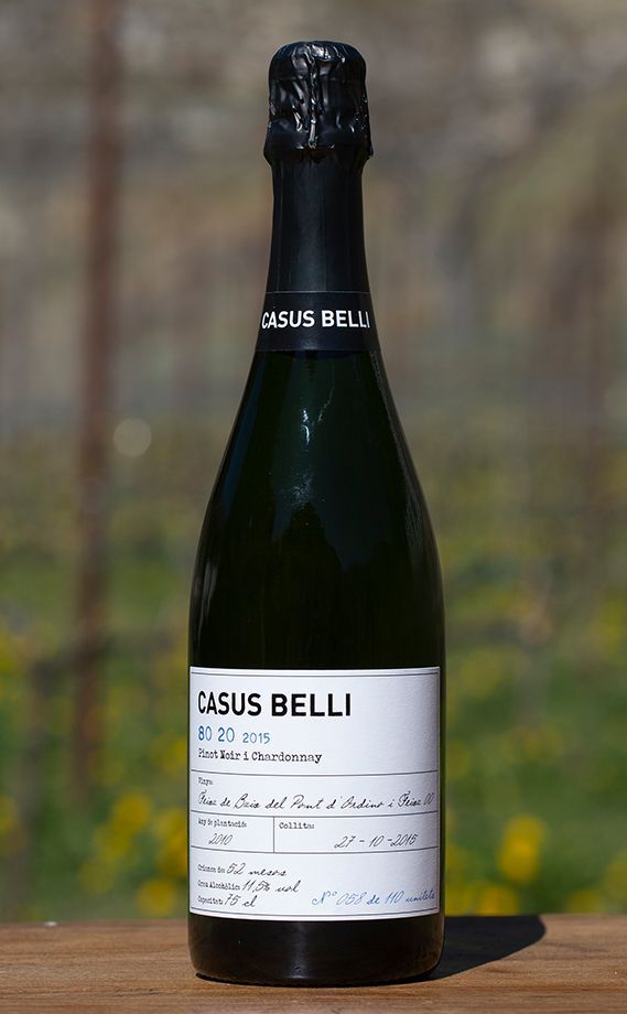Pinot Noir Chardonnay 2015 escumos vins Casus Belli Andorra Unesco